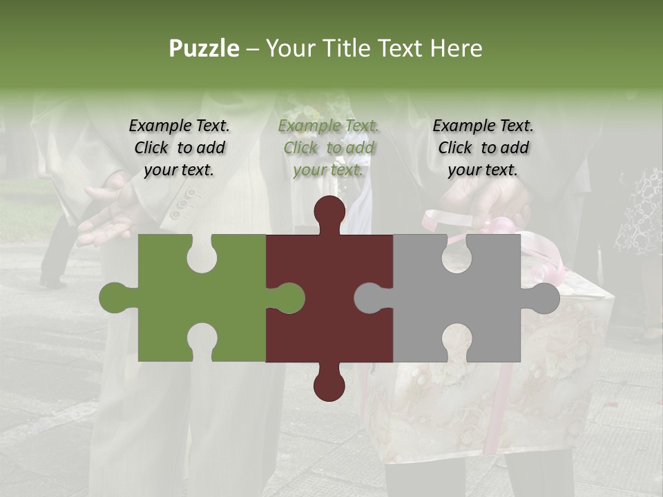 Behind Stood Wearing PowerPoint Template