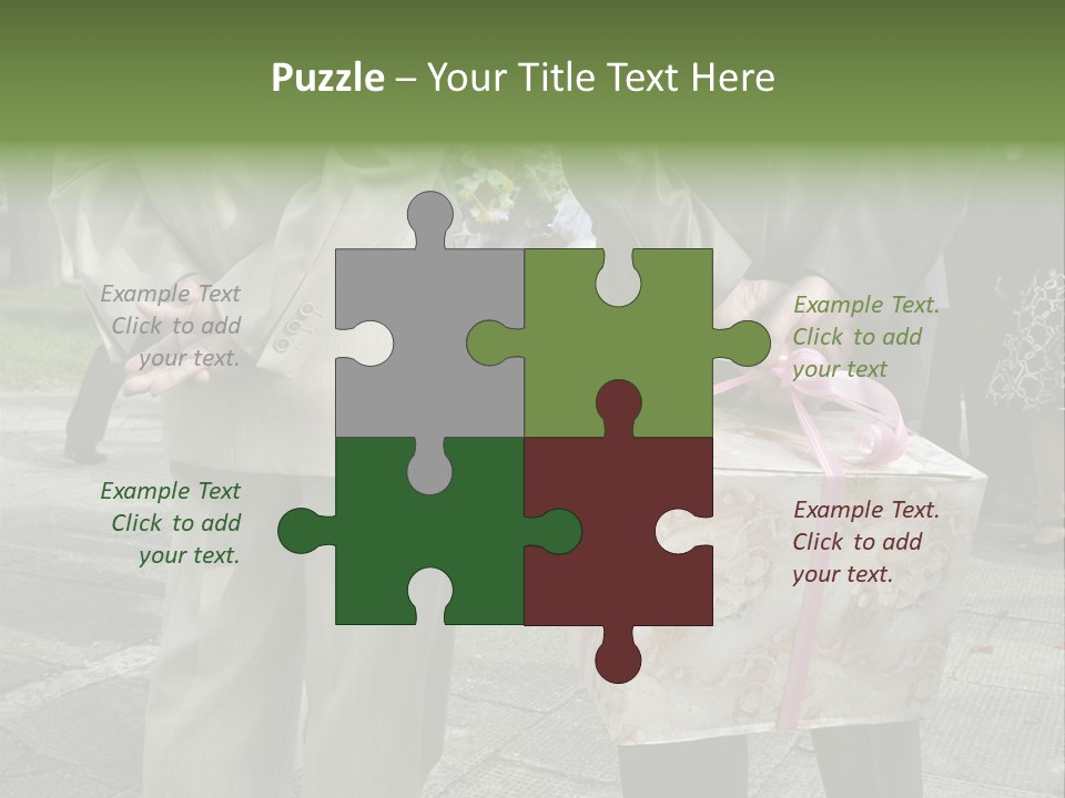 Behind Stood Wearing PowerPoint Template