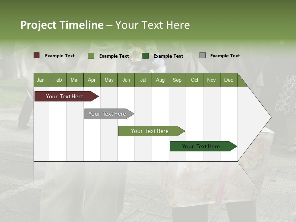 Behind Stood Wearing PowerPoint Template