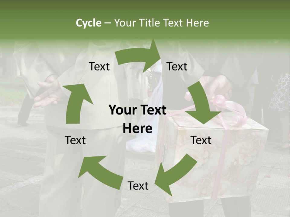 Behind Stood Wearing PowerPoint Template