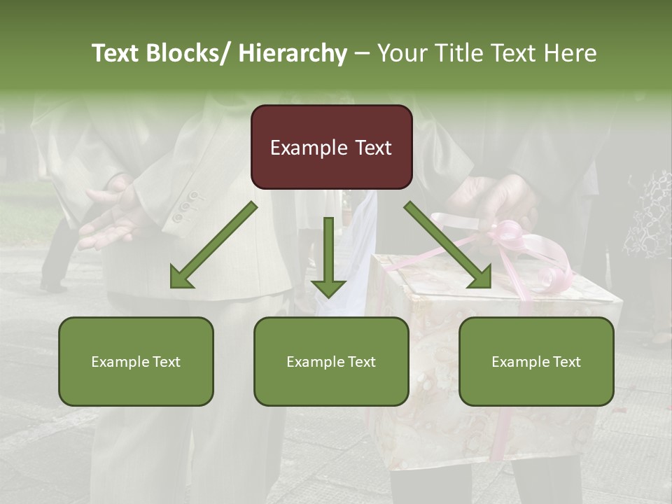 Behind Stood Wearing PowerPoint Template