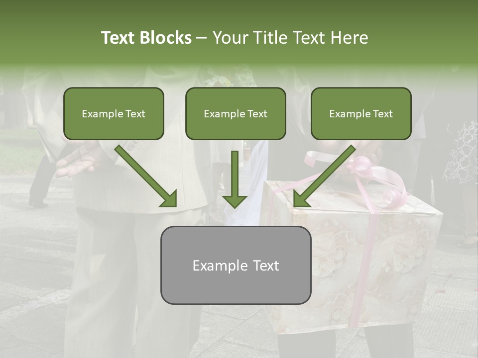 Behind Stood Wearing PowerPoint Template