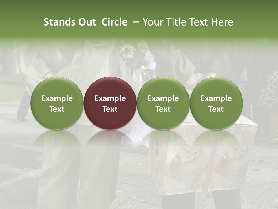 Behind Stood Wearing PowerPoint Template