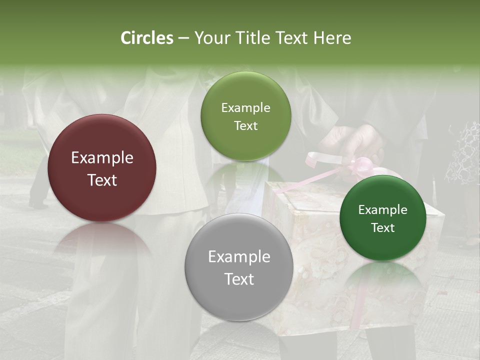 Behind Stood Wearing PowerPoint Template