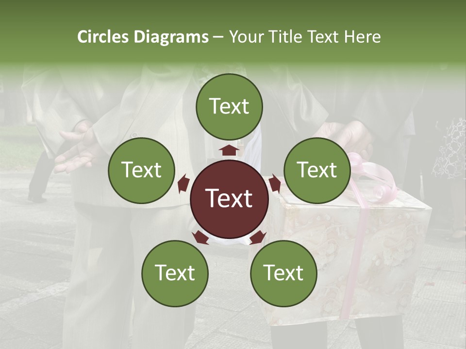 Behind Stood Wearing PowerPoint Template