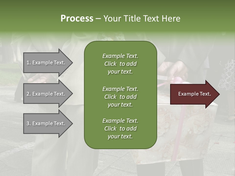 Behind Stood Wearing PowerPoint Template