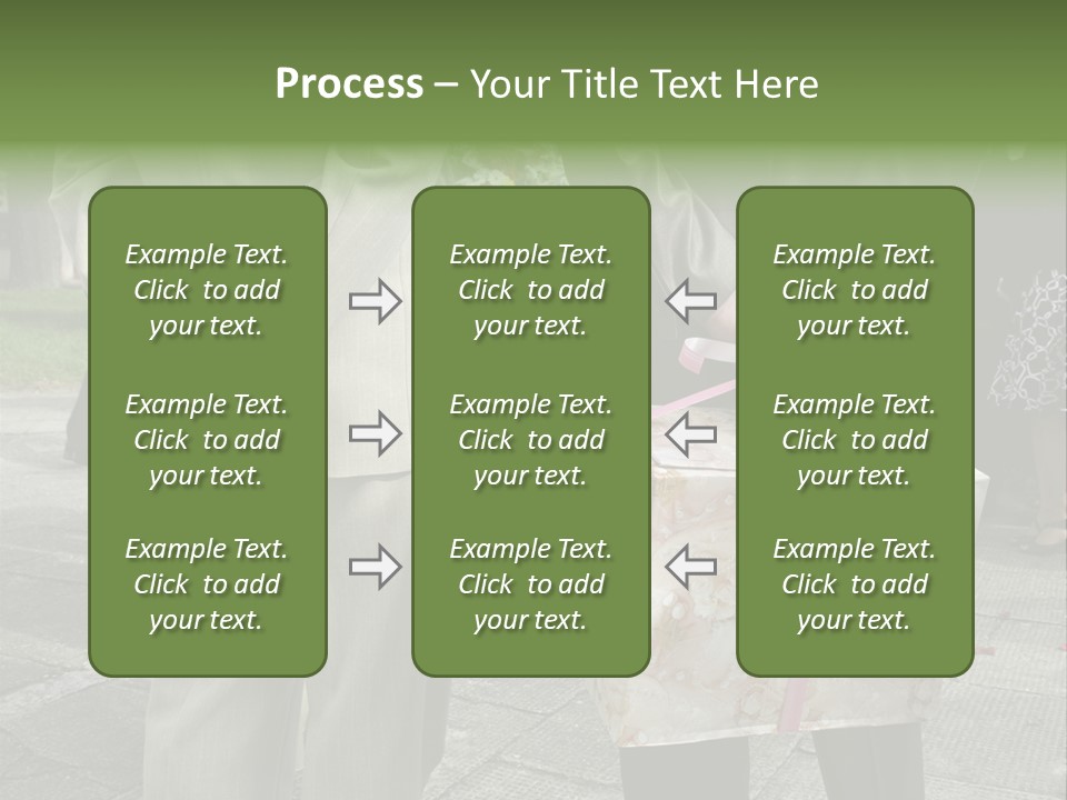 Behind Stood Wearing PowerPoint Template