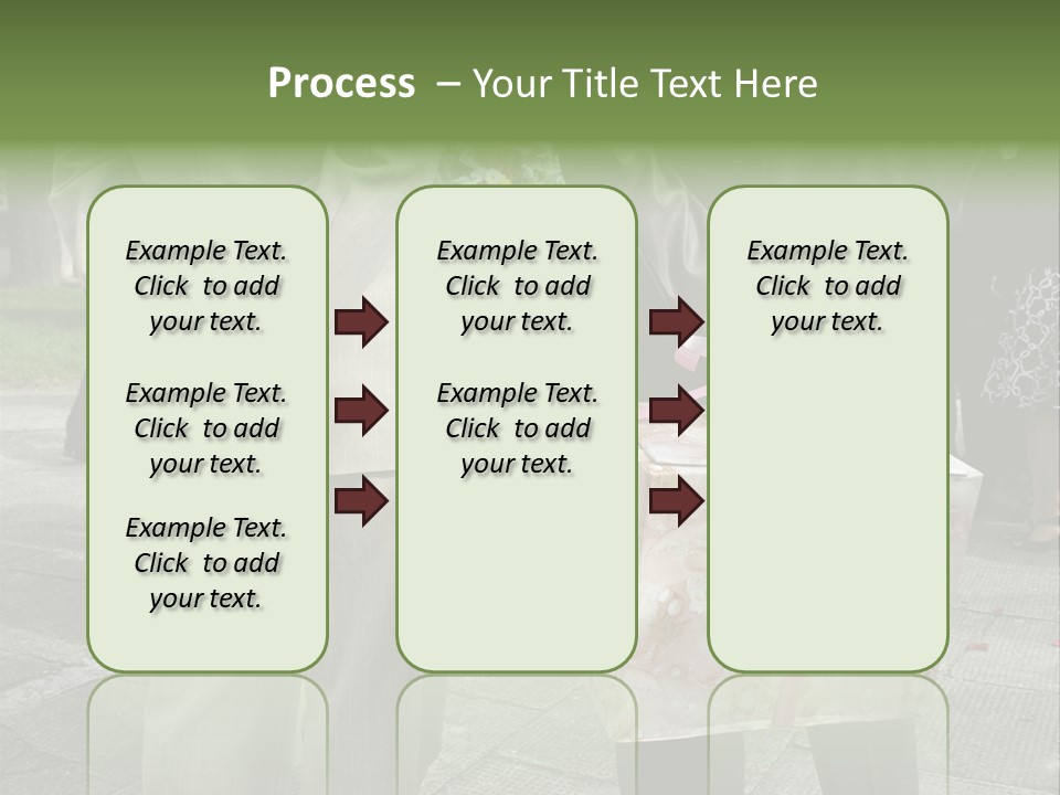 Behind Stood Wearing PowerPoint Template