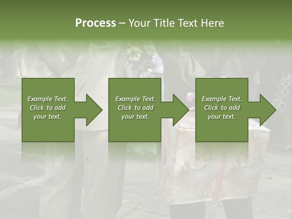 Behind Stood Wearing PowerPoint Template