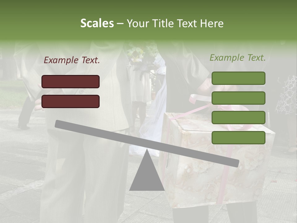 Behind Stood Wearing PowerPoint Template