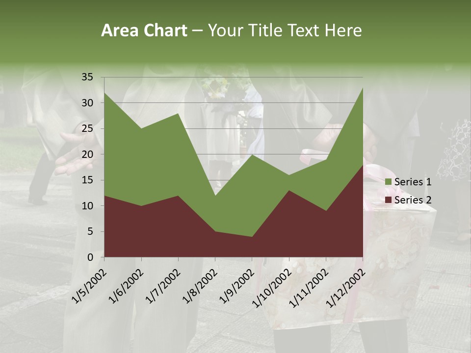Behind Stood Wearing PowerPoint Template
