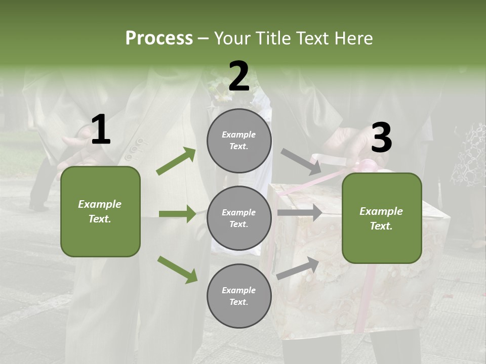 Behind Stood Wearing PowerPoint Template