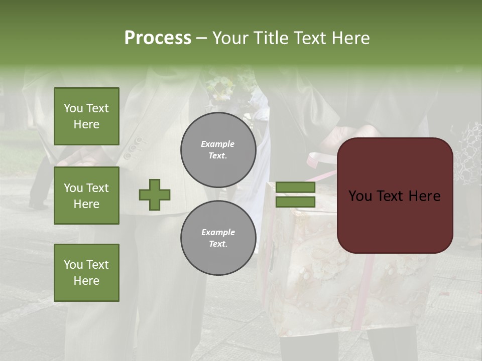 Behind Stood Wearing PowerPoint Template