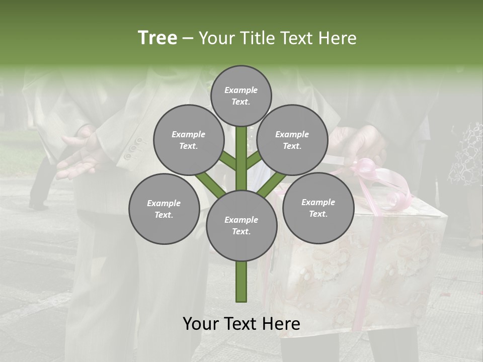 Behind Stood Wearing PowerPoint Template