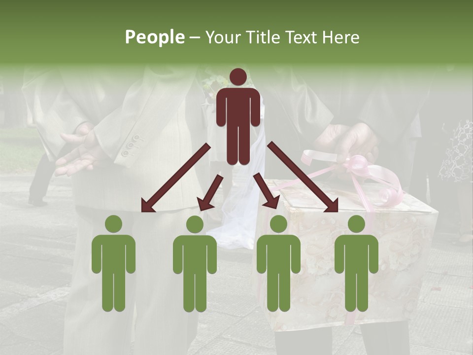 Behind Stood Wearing PowerPoint Template