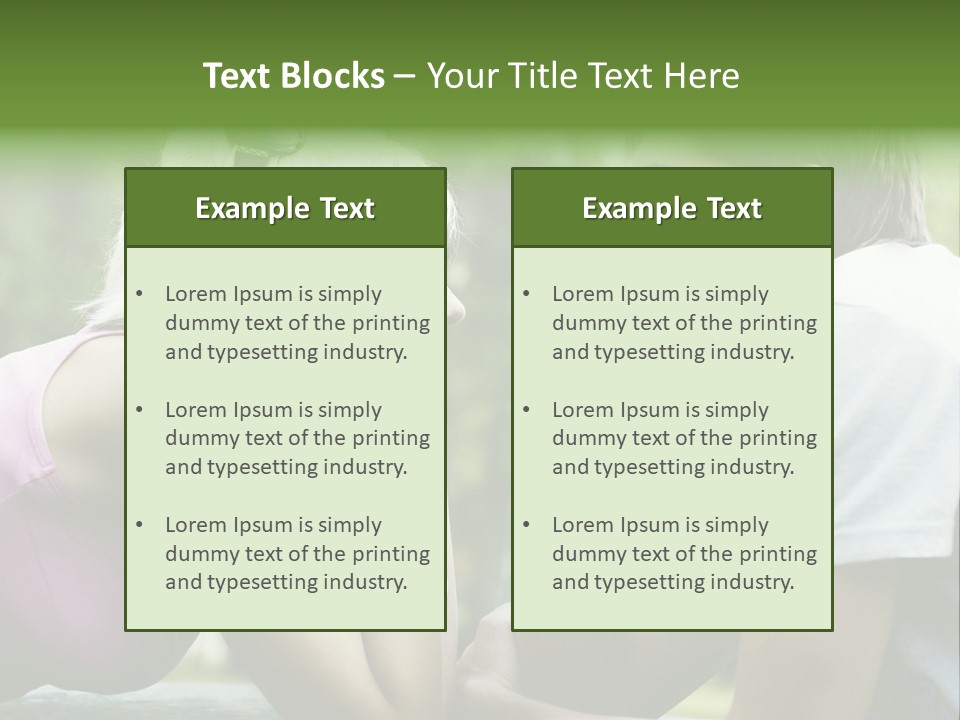 A Man And A Woman Sitting Next To Each Other PowerPoint Template