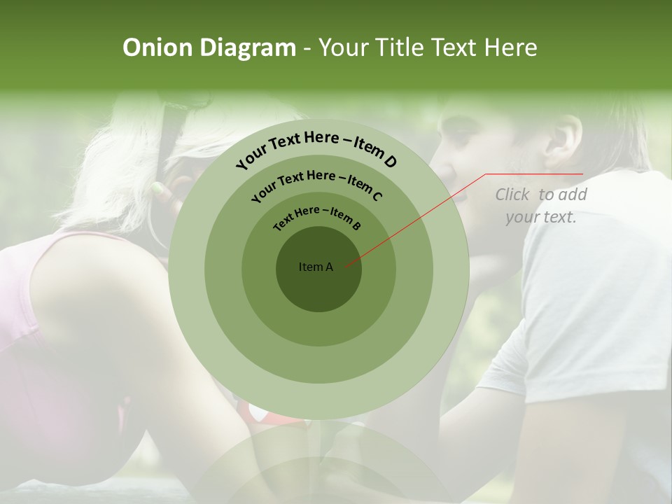 A Man And A Woman Sitting Next To Each Other PowerPoint Template