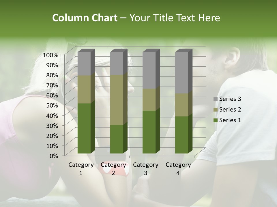 A Man And A Woman Sitting Next To Each Other PowerPoint Template