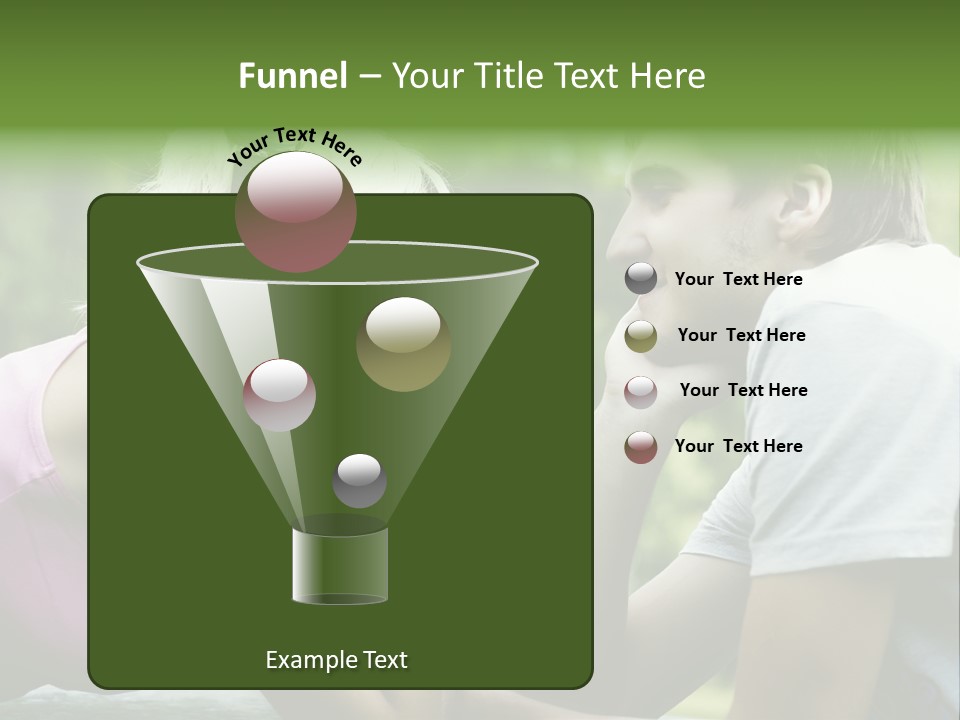 A Man And A Woman Sitting Next To Each Other PowerPoint Template