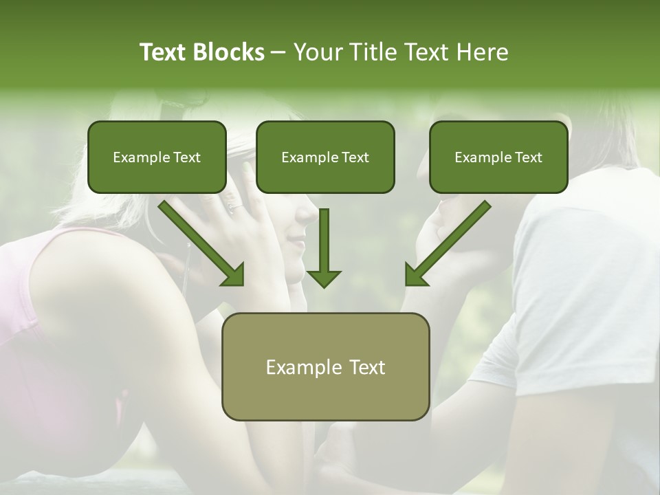 A Man And A Woman Sitting Next To Each Other PowerPoint Template