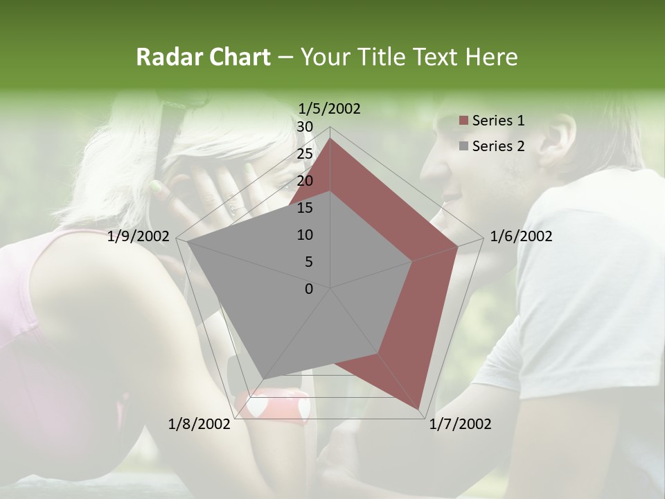 A Man And A Woman Sitting Next To Each Other PowerPoint Template