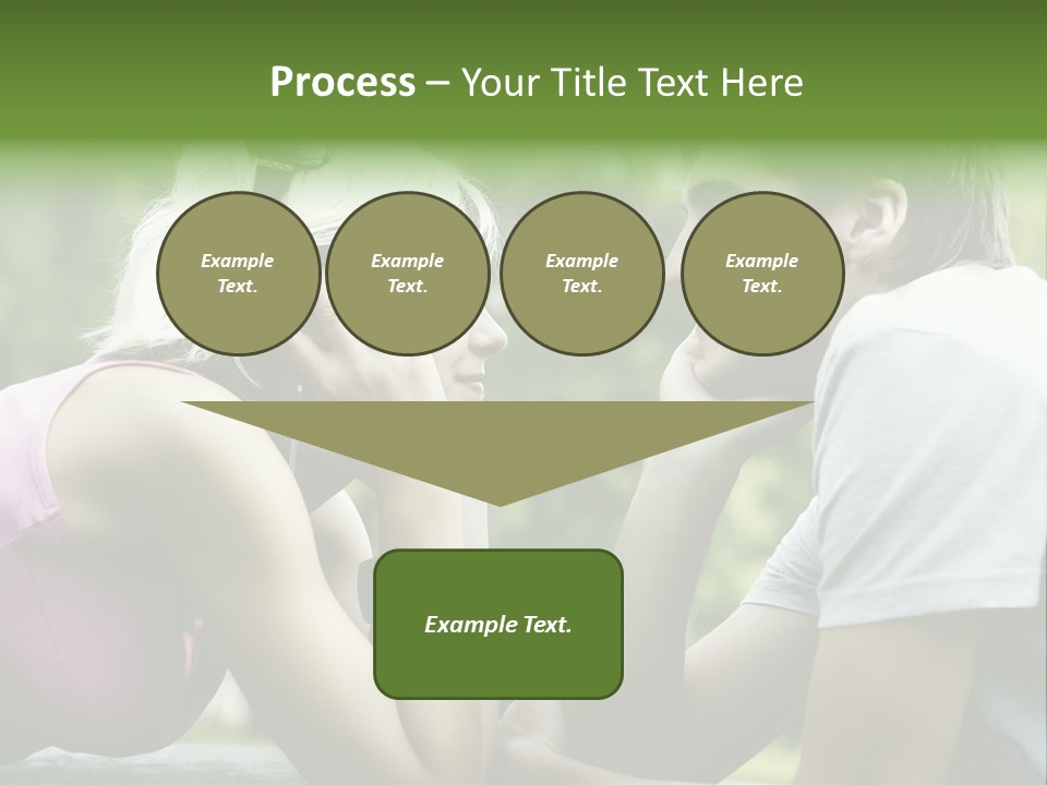 A Man And A Woman Sitting Next To Each Other PowerPoint Template