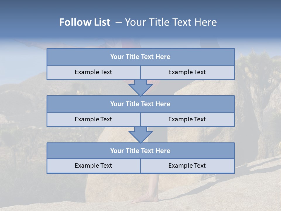 Healthy Stretch Bare PowerPoint Template