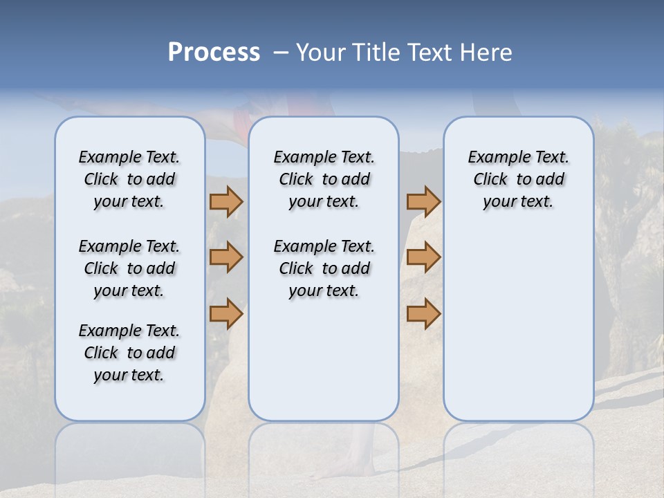 Healthy Stretch Bare PowerPoint Template