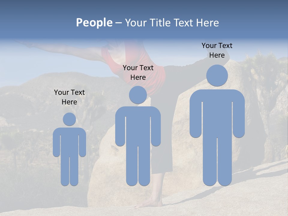 Healthy Stretch Bare PowerPoint Template