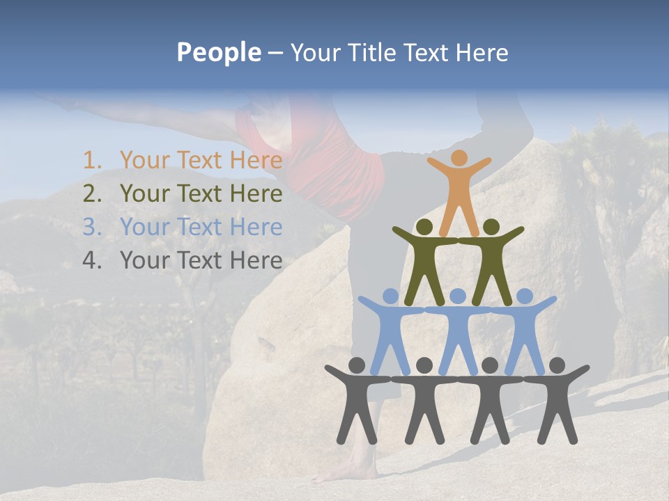 Healthy Stretch Bare PowerPoint Template