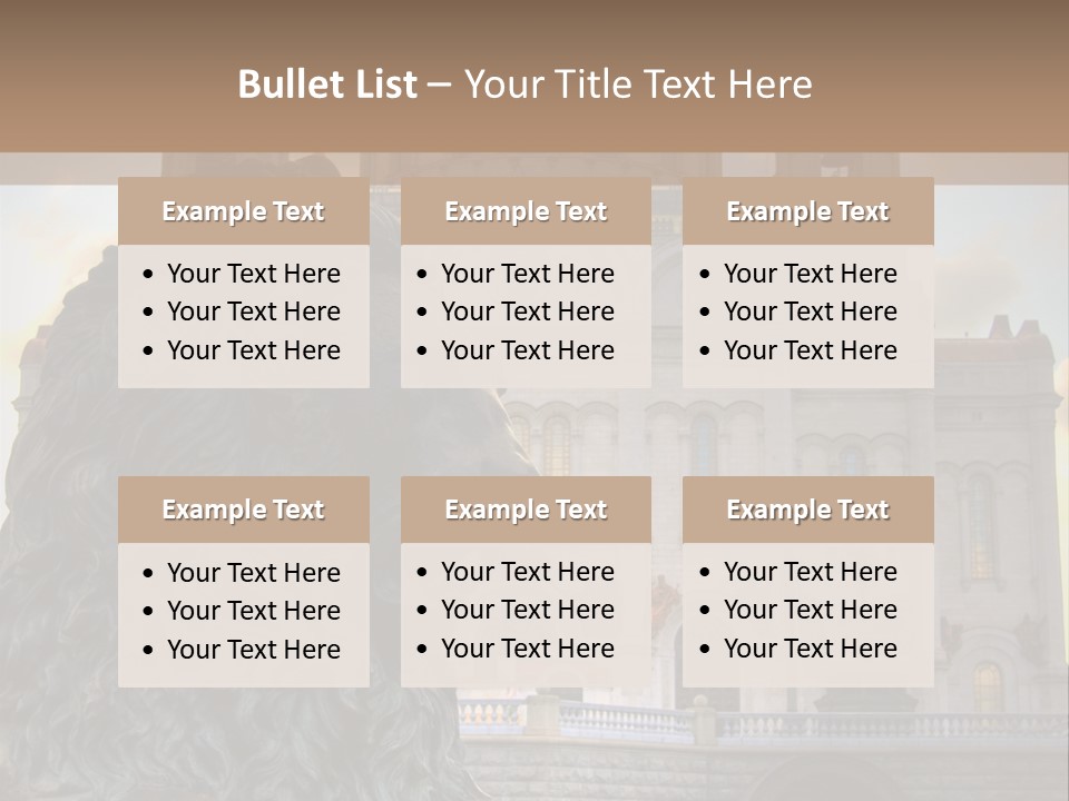Landmark Faith Sky PowerPoint Template