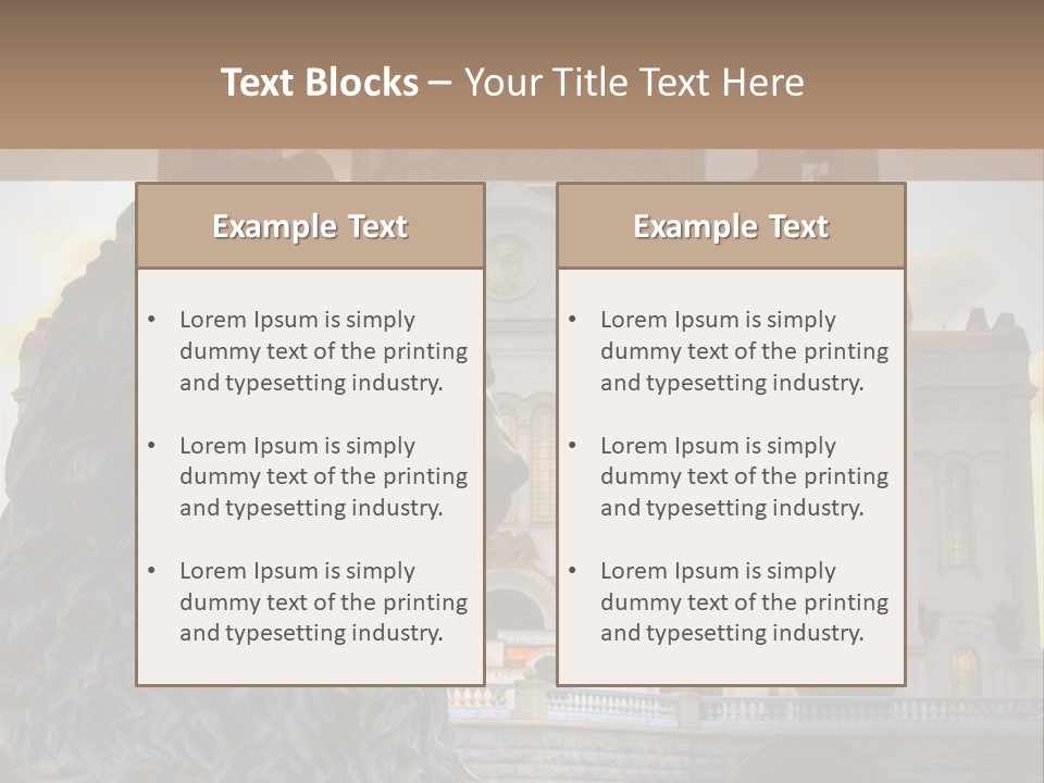 Landmark Faith Sky PowerPoint Template