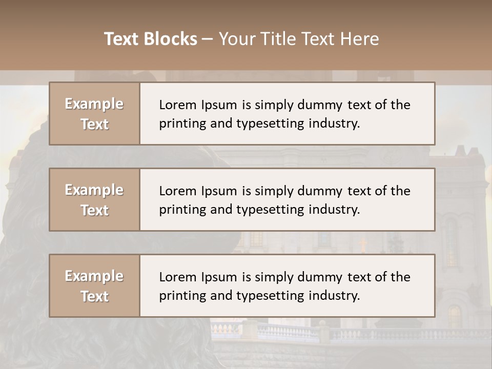 Landmark Faith Sky PowerPoint Template