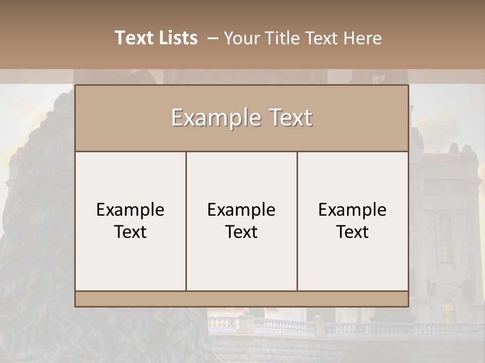 Landmark Faith Sky PowerPoint Template