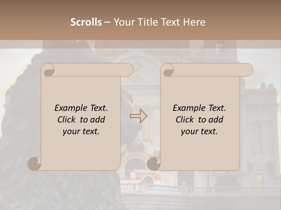 Landmark Faith Sky PowerPoint Template