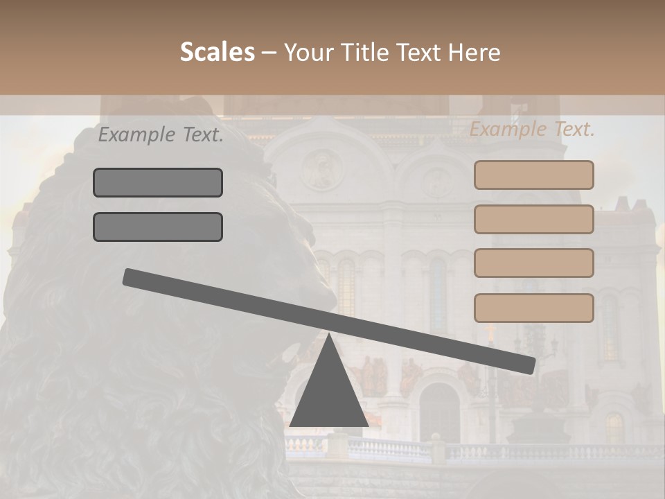 Landmark Faith Sky PowerPoint Template
