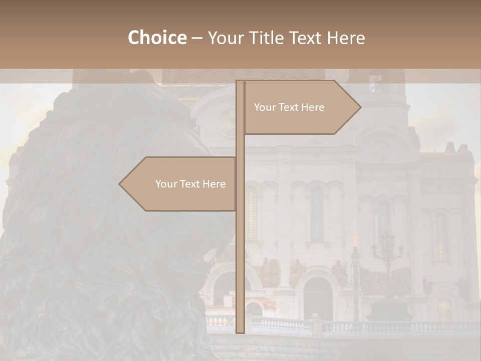 Landmark Faith Sky PowerPoint Template