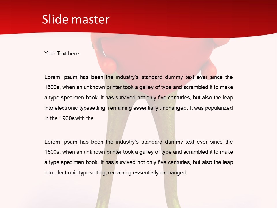 Eye Rainforest Hop PowerPoint Template