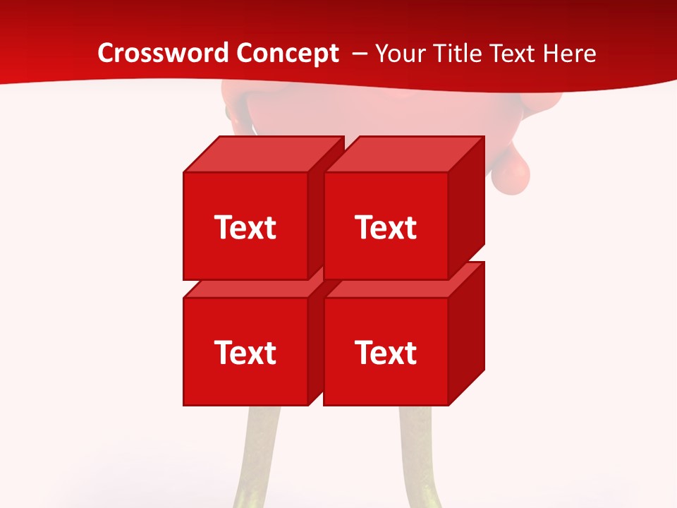 Eye Rainforest Hop PowerPoint Template