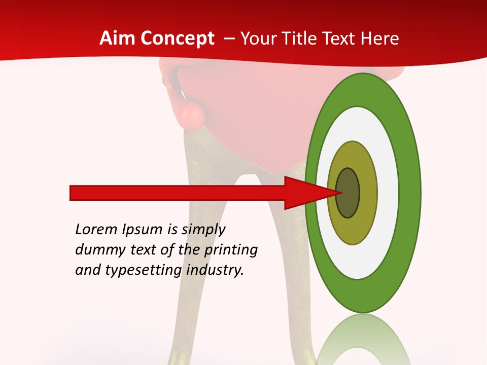 Eye Rainforest Hop PowerPoint Template