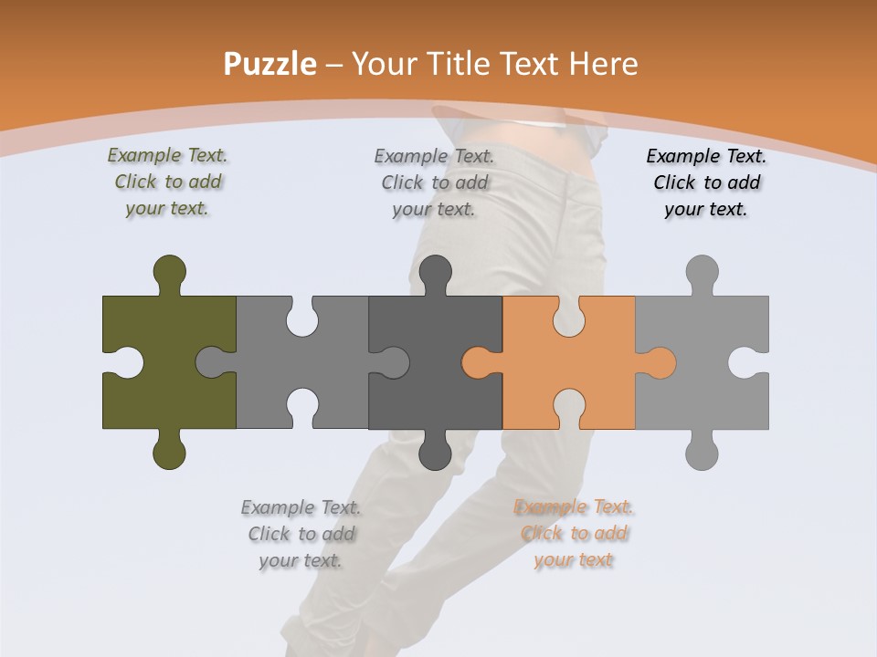 Person Sky Beautiful PowerPoint Template