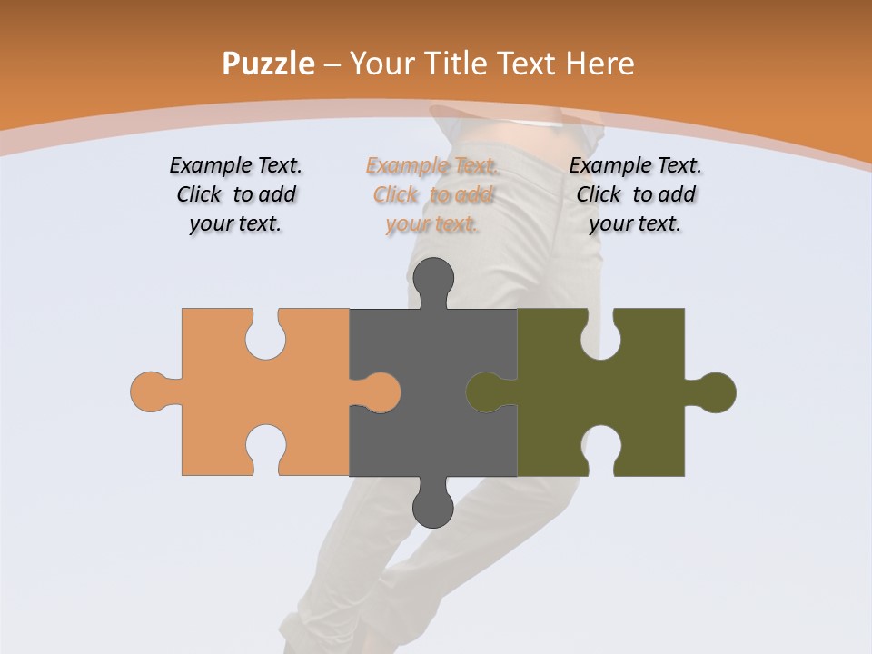 Person Sky Beautiful PowerPoint Template