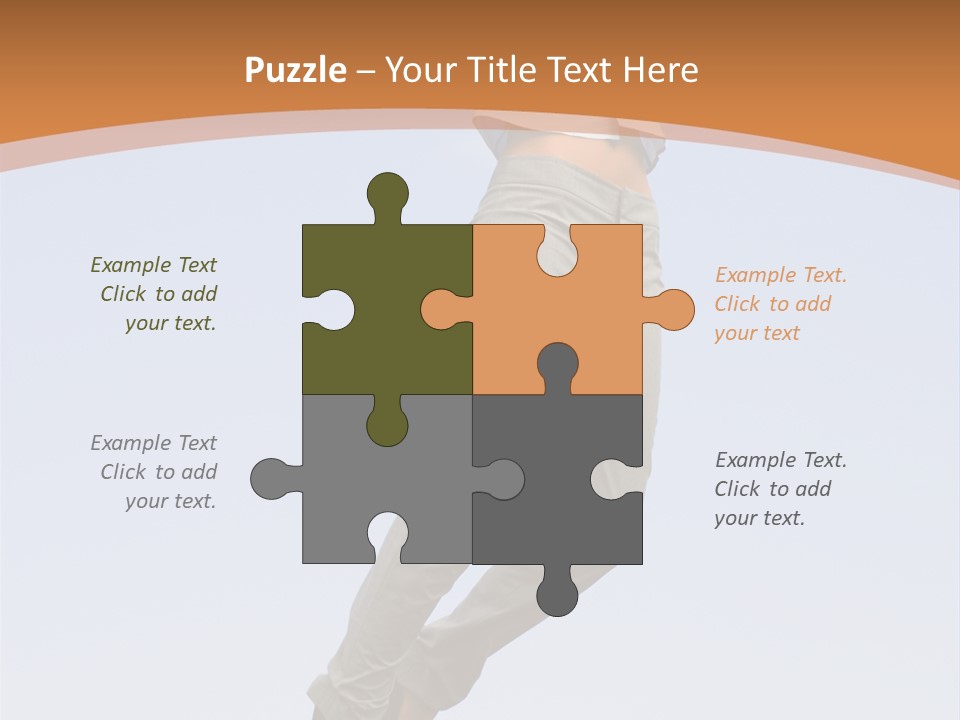 Person Sky Beautiful PowerPoint Template