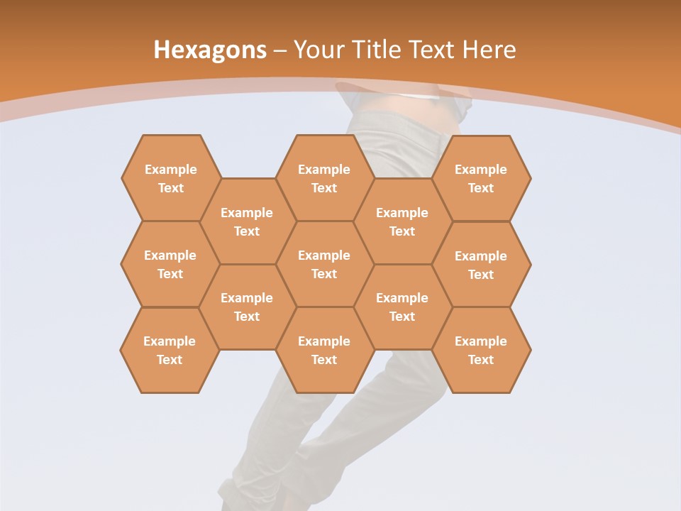 Person Sky Beautiful PowerPoint Template