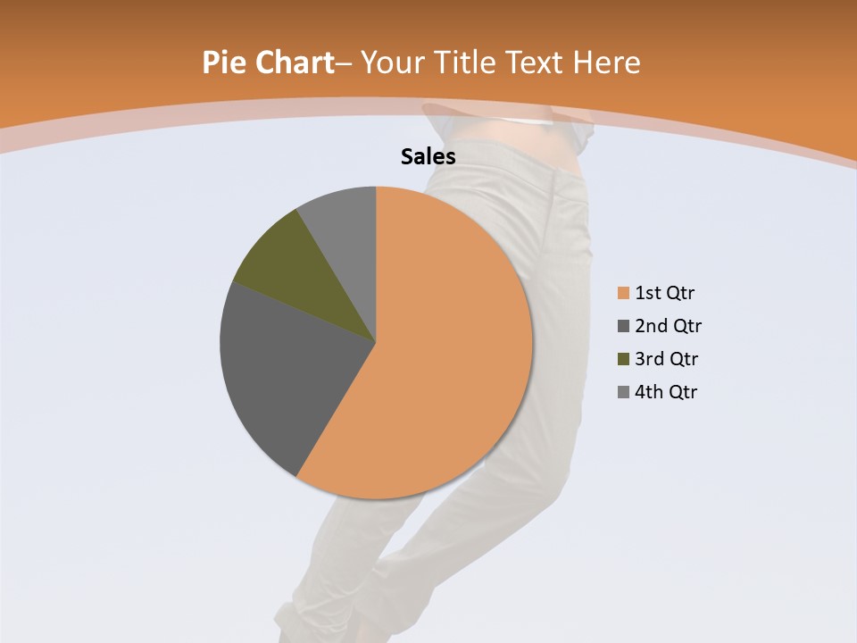Person Sky Beautiful PowerPoint Template