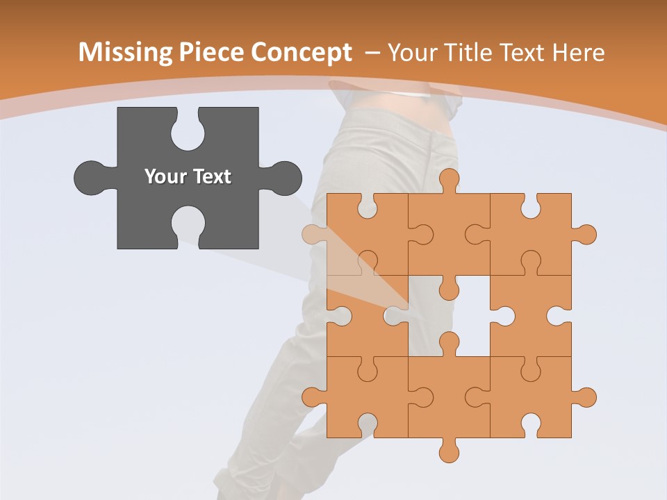 Person Sky Beautiful PowerPoint Template