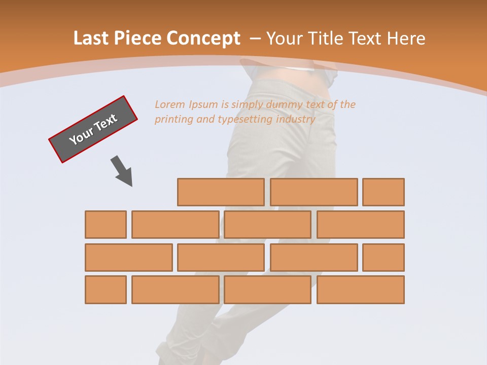 Person Sky Beautiful PowerPoint Template