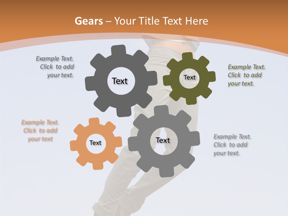 Person Sky Beautiful PowerPoint Template