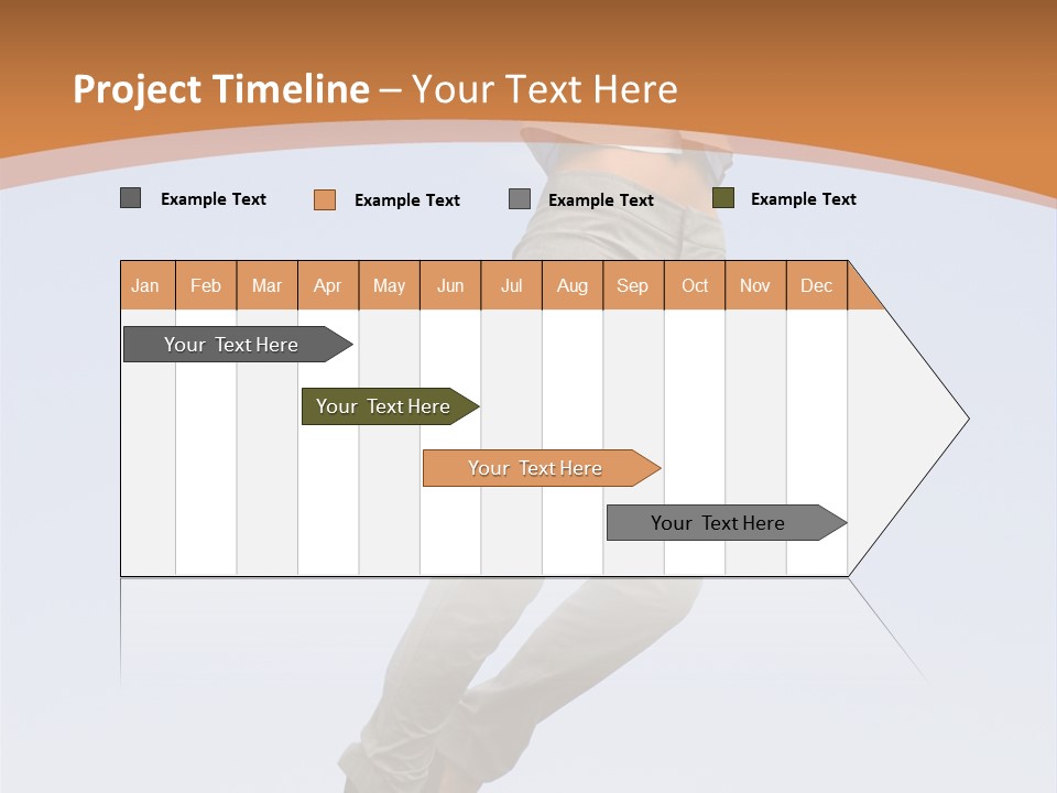 Person Sky Beautiful PowerPoint Template