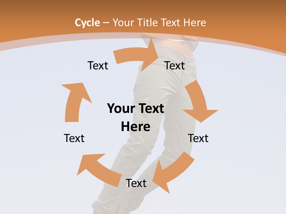 Person Sky Beautiful PowerPoint Template